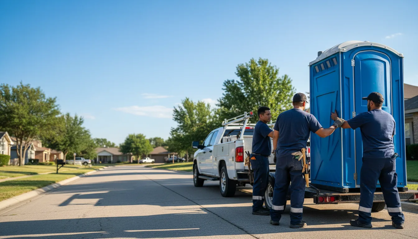 Portable Toilet Rental in Pleasant Plains, IL near me